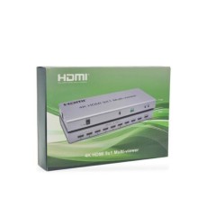 4K HDMI 멀티뷰어 9포트 화면분할 영상분배 방송 주식